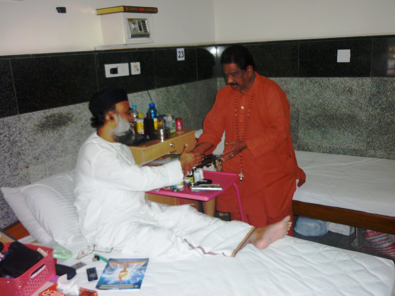 Meeting with Abdul Nazer Maadni