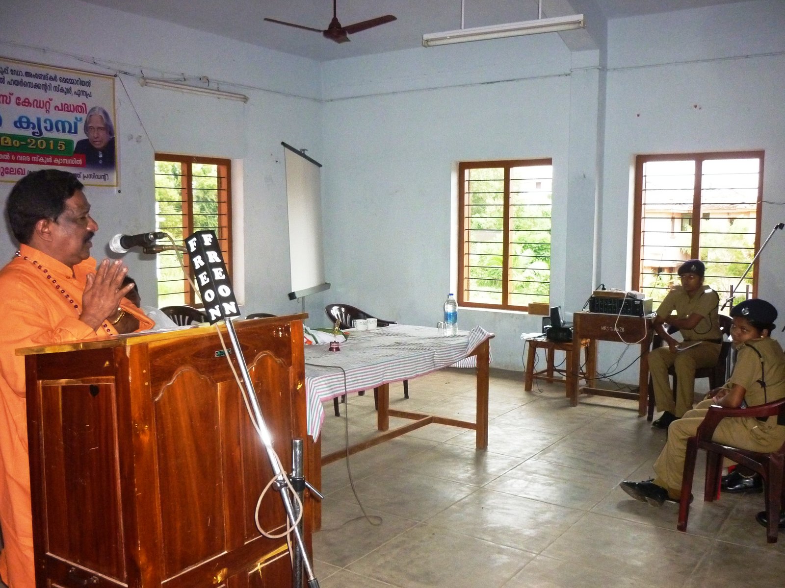 Students Police Cadet  Days Camp